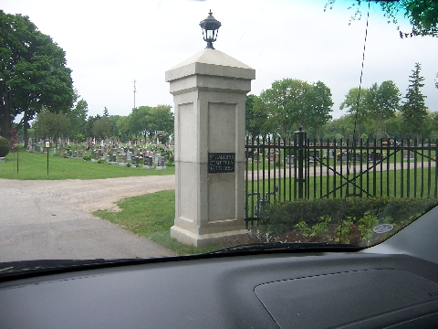 search cemetery death records st.marys